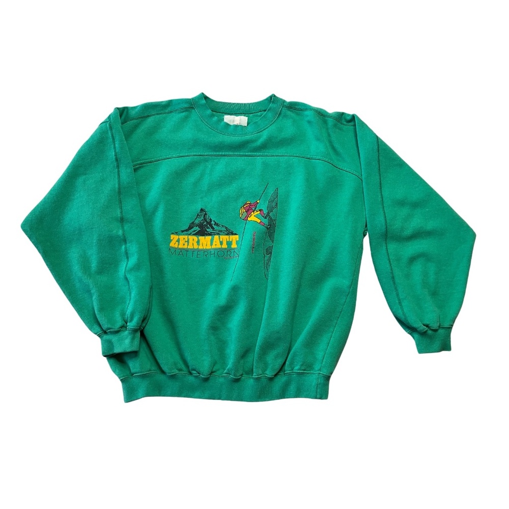 Vintage 90’s Zermatt Matterhorn Switzerland Sweatshirt
